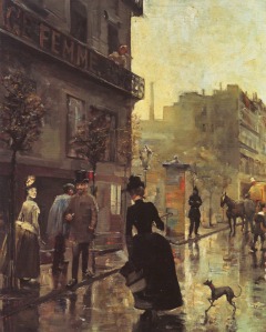 Akseli Gallen-Kallela "Boulevard in Paris"